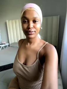 Sugababiie Addresing On Webcam
