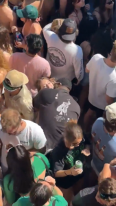 Slut Gets Fingered In Public