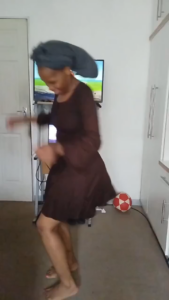 Zulu Dance Upskirt Showing Panty