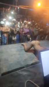 Lizzy Maswanganye Dances Fully Naked On Stage
