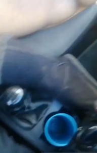 Magosha Fingering Her Wet Pussy In The Car
