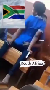 South African Schoolgirl Gets Fucked Inside Classroom