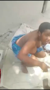 African Pussy Play In The Yard